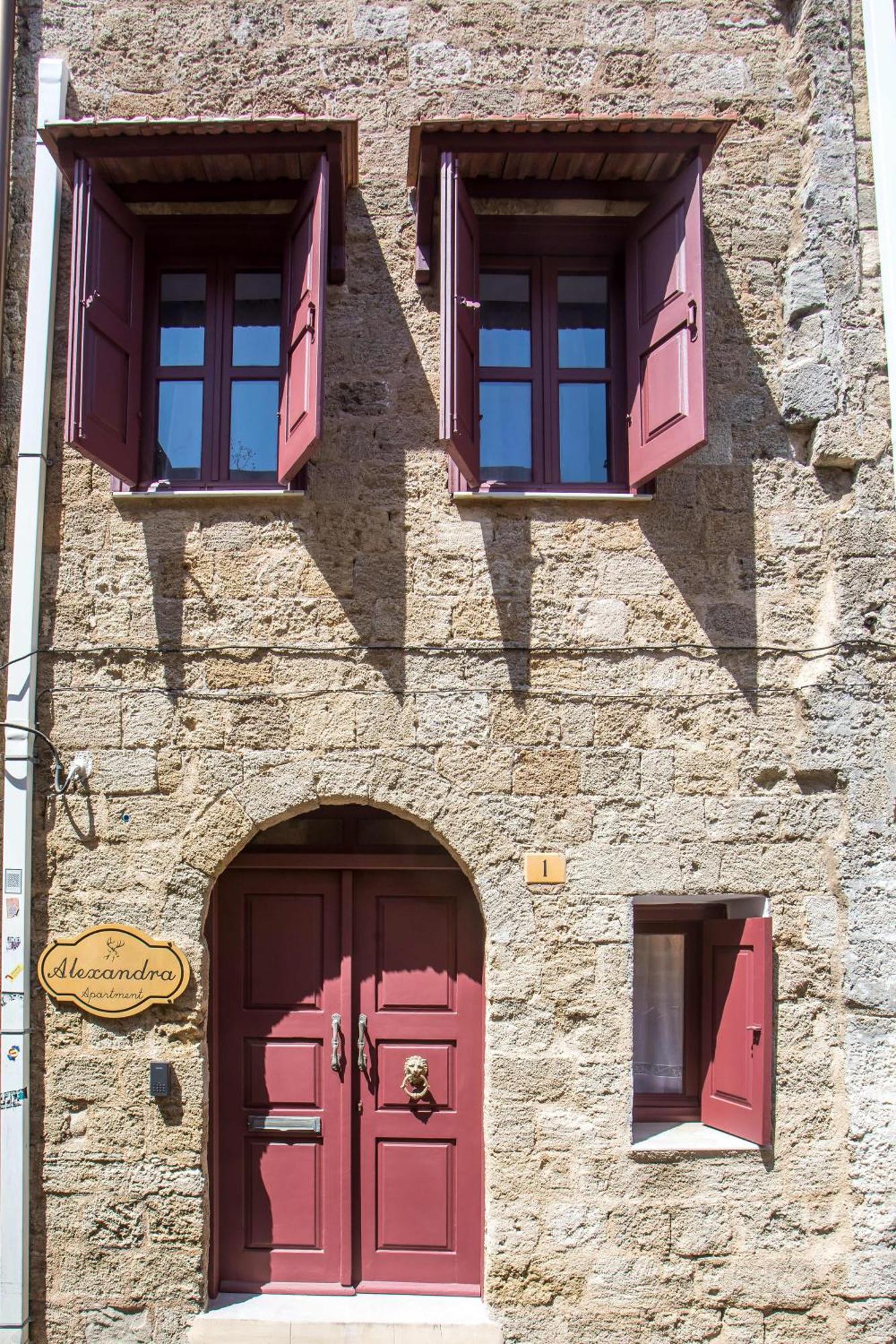 فيلا Alexandras Stone House Rhodes City المظهر الخارجي الصورة