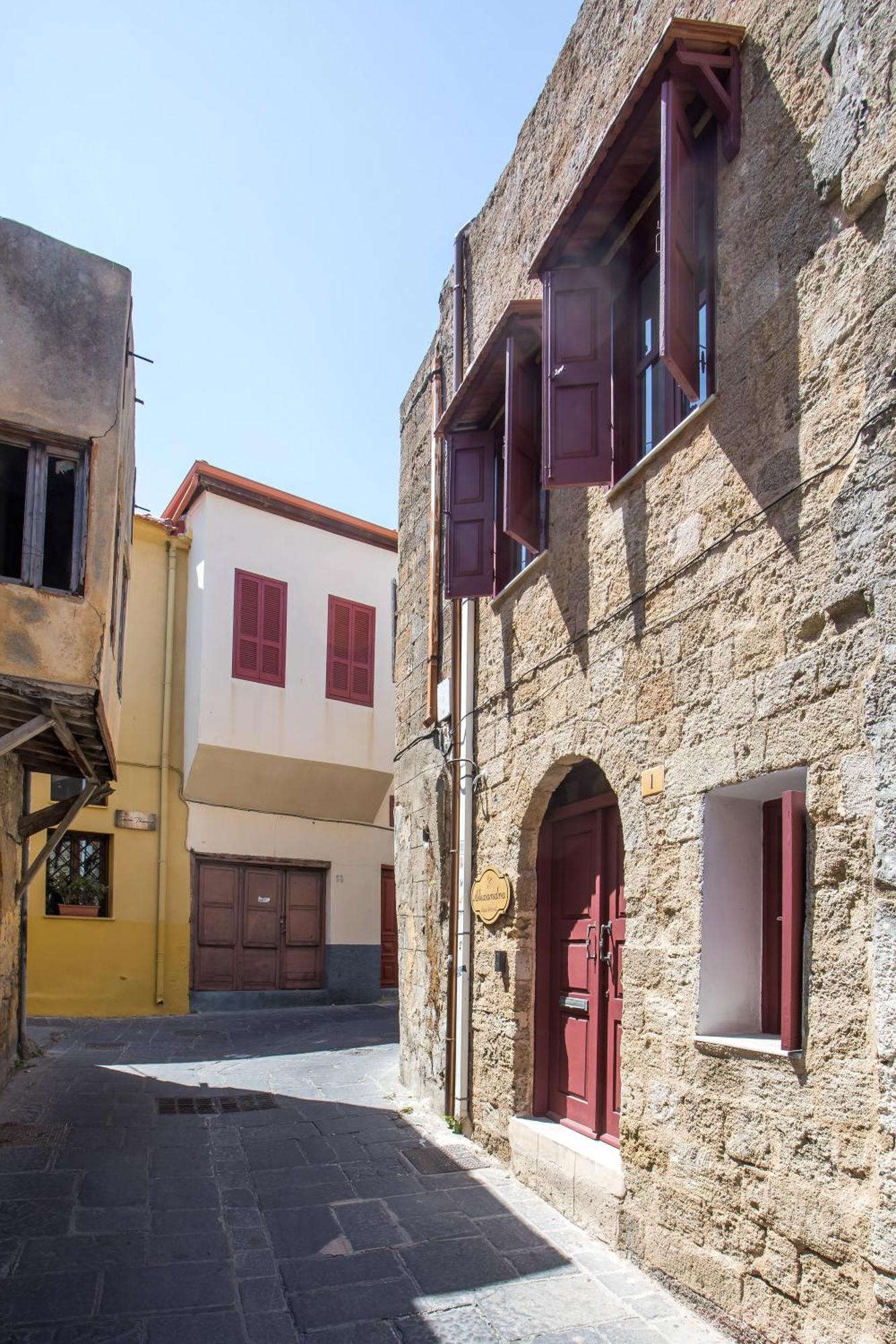 فيلا Alexandras Stone House Rhodes City المظهر الخارجي الصورة